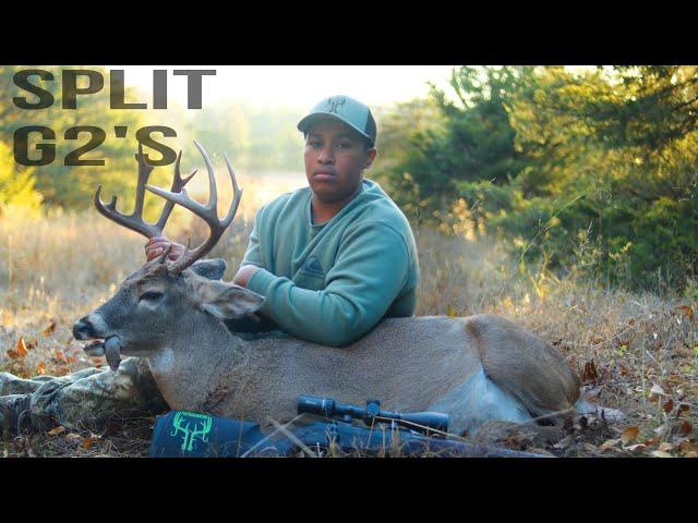 THIS BUCK HAS SPLIT G2’S | YOUTH HUNTER | MISSOURI DEERHUNTING