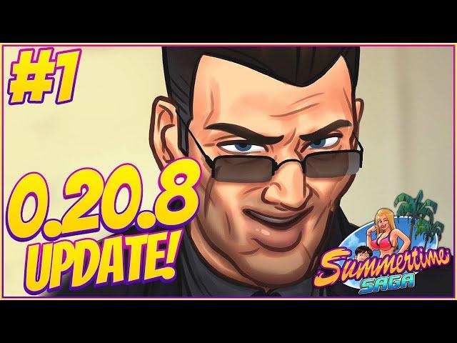 MAIN STORY FINALE UPDATE 0.20.8! - Summertime Saga Walkthrough Part 1! | Version 0.20.8!