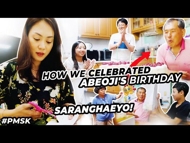 A DAY IN OUR LIVES | CELEBRATING LIFE WITH MY KOREAN FAMILY | SIMPLE HAPPINESS OF ABEOJI | #pmsk