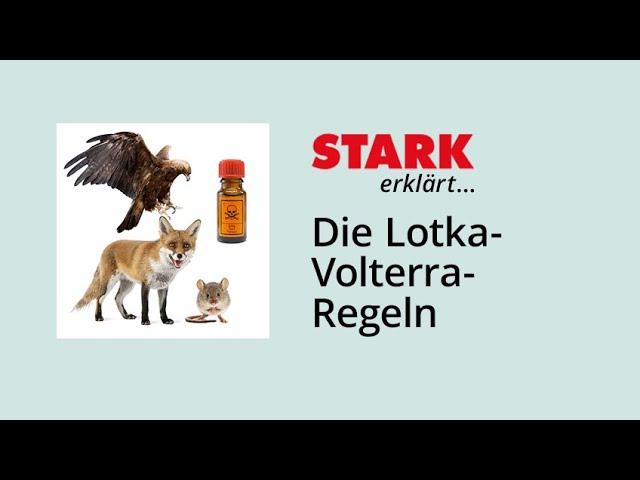 Populationsdynamik im Räuber-Beute-System: Die Lotka-Volterra-Regeln | STARK erklärt