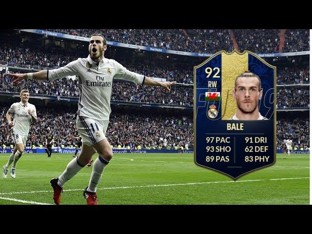 FIFA 19 - TOTY NOMINEE BALE (92) PLAYER REVIEW