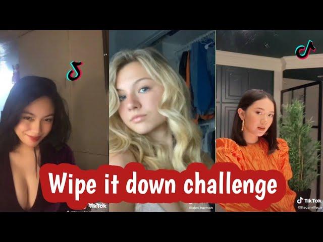 Wipe it Down Challenge ( Best of Tiktok 2020) #wipeitdown