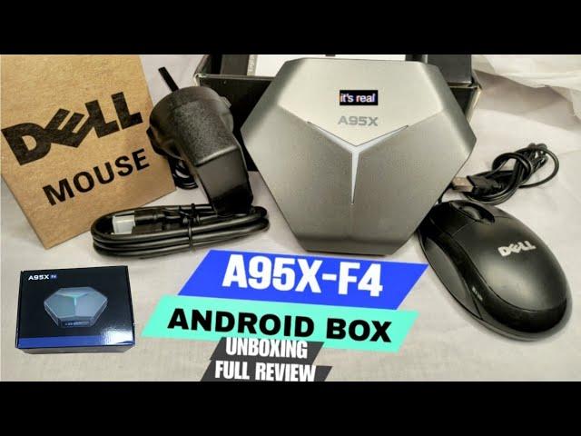 A95X F4 Android TV Box Amlogic S905X4 | (Unboxing + Review) |Original Android TV box buy in Pakistan