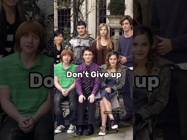 POTTERS DON’T GIVE UP️️ | Harry Potter | #shorts #trend #harrypotter #edit