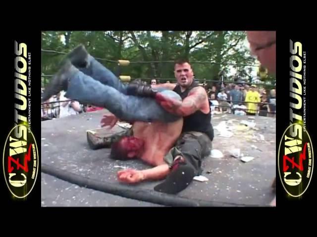 CZW Tournament of Death 8: Brain Damage saws Jon Moxley's head!