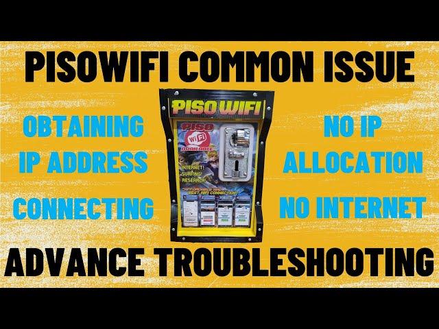 DEEP AND ADVANCE TROUBLESHOOTING - NO IP ALLOCATION | NO INTERNET | CONNECTING | OBTAINING IP