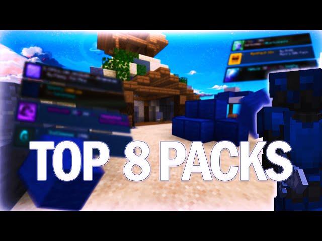 TOP 8 BEST TEXTURE PACKS FOR BEDWARS IN 2023!! 