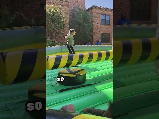 Bros challenged insane mode on the wipe out arm and this happened 