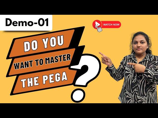 Pega Post Training Demo 01 | Do you want to master the pega? |  Tutorial for Beginners