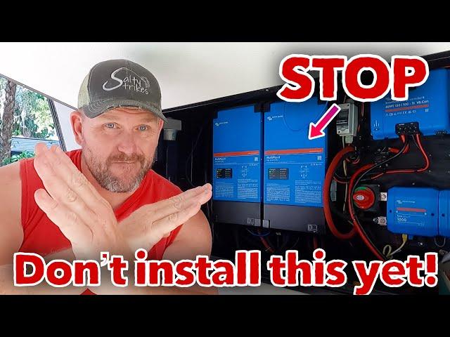 Don't install a Victron Multiplus until you watch this video! #rvliving #rvlife