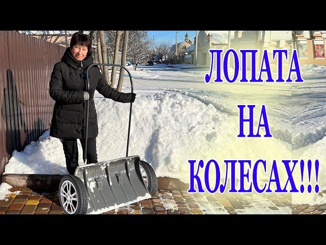 Купил жене ЛОПАТУ НА КОЛЕСАХ и теперь не выхожу из дома!!!