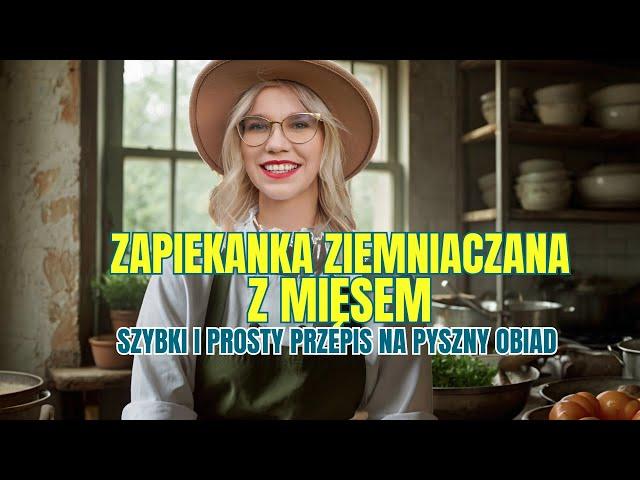 Zapiekanka ziemniaczana z mięsem. Szybki i prosty przepis na pyszny obiad #zesmakiemnaty #recipe