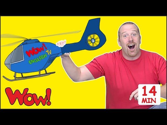 Magic Toys for Kids + MORE Stories for Children from Steve and Maggie | Speaking Wow English TV