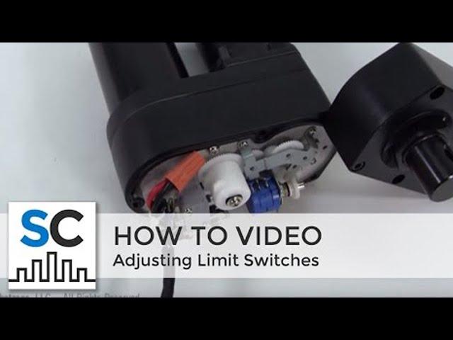 ServoCity Linear Actuator - Limit Switch Adjustment