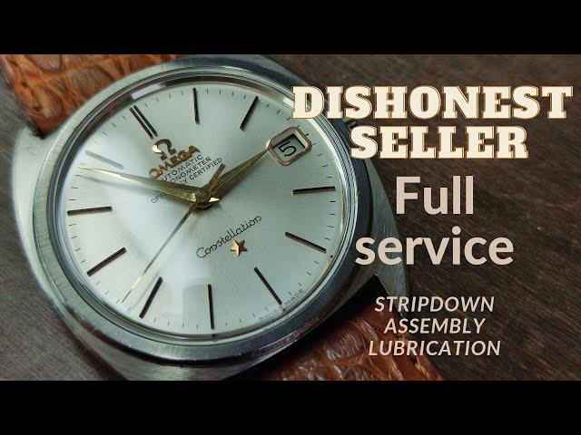 omega constellation cal.561 hidden surprises and a sad end of restoration