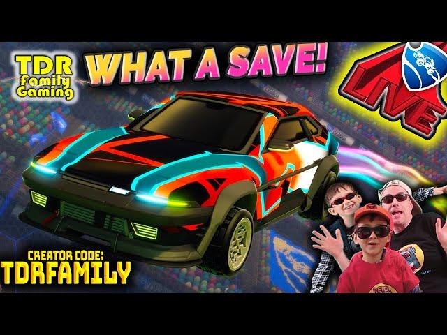 ROCKET LEAGUE - WHAT A SAVE! SEASON 16!  PLAYING LIVE FOR FUN!