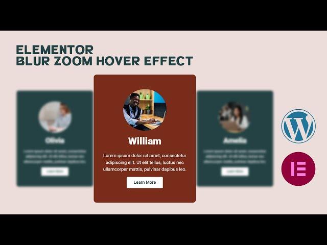 Free Elementor ZOOM & BLUR Hover Effect | Free Elementor Tricks | WordPress Elementor Tutorial 2023