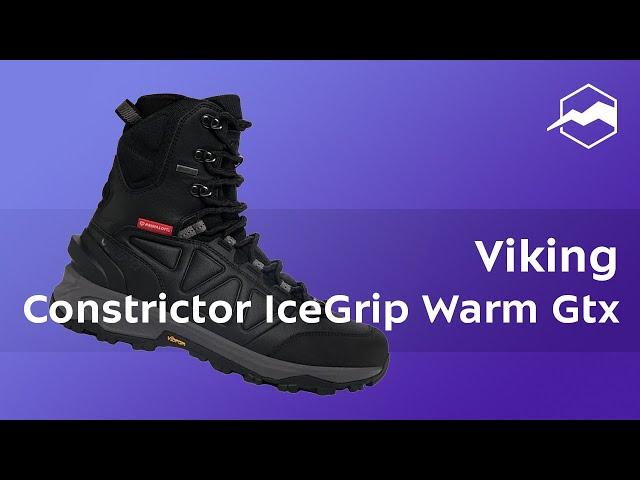 Ботинки Viking Constrictor IceGrip Warm Gtx. Обзор