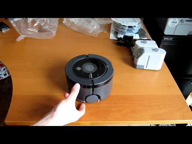 Распаковка iRobot Scooba 230