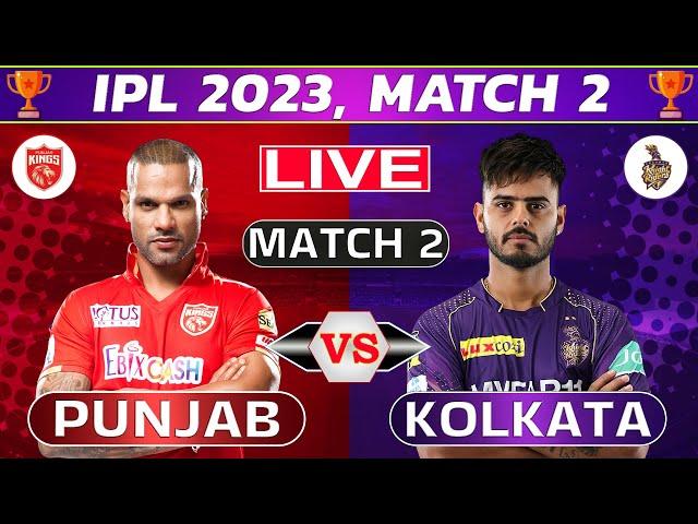 Live: Punjab Kings Vs Kolkata Knight Riders, Match 2 | IPL Live Scores and Commentary