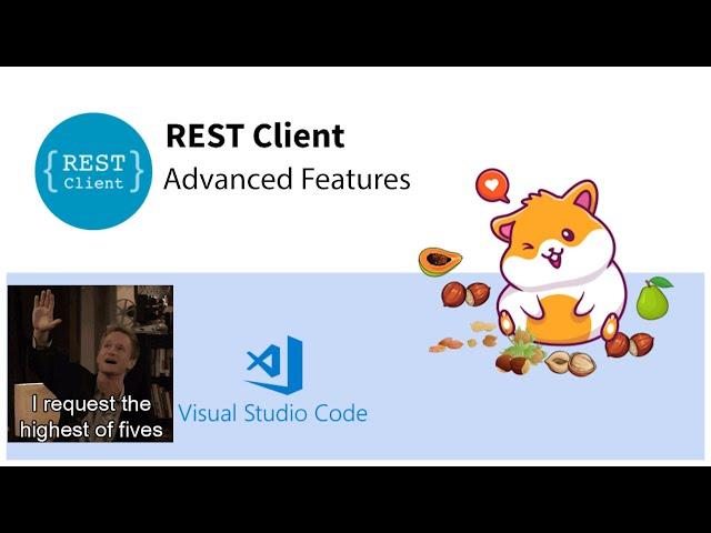 [vscode plugin] Rest Client - Advanced Features for rest api testing