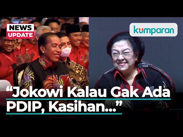 Cerita Megawati Kala Jokowi Jadi Capres: Kalau Gak Ada PDIP, Kasihan, Deh