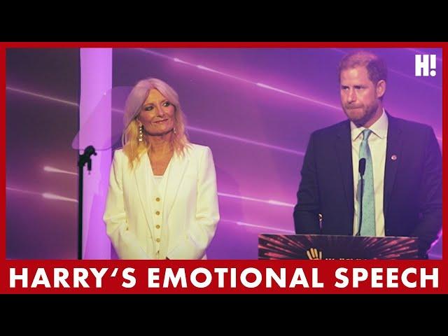 Prince Harry's HEARTFELT speech at the 2024 WellChild Awards | HELLO!