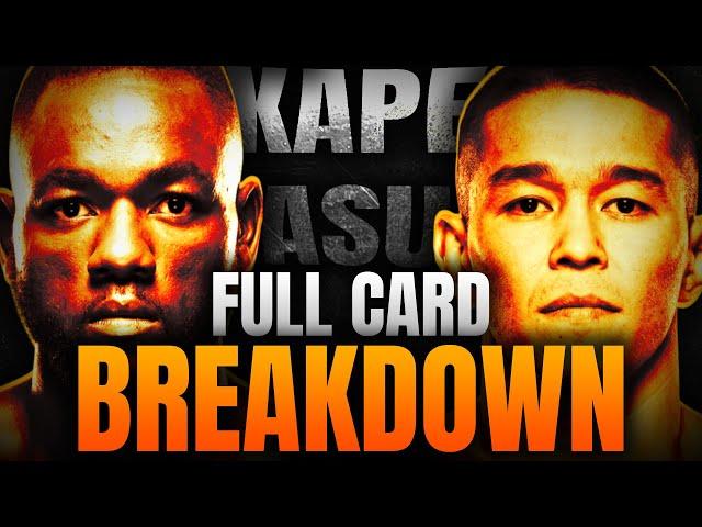 UFC Vegas 103 Full Card Breakdown - Manel Kape vs Asu Almabaev