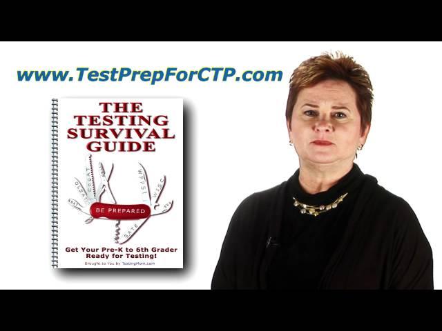 Test Preparation for CTP Test