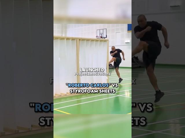 Ronaldo And Roberto Carlos Have Incredible Shot Power! #shorts