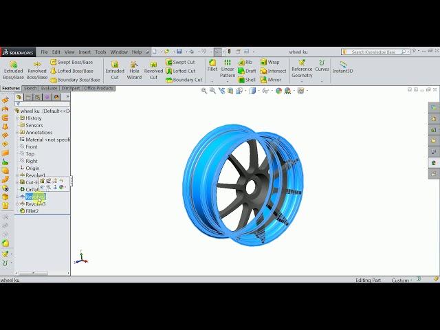 Solidworks tutorial| solidworks tutorial features introduction