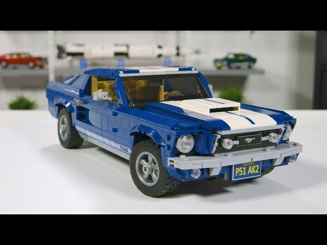 LEGO Ford Mustang GT 2019 Designer Review Video! Full LEGO Set 10265 Unboxing and Review