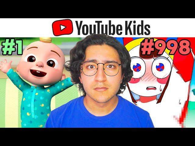 Vi 1000 Videos en YOUTUBE KIDS para PROBAR si es TURBIO o NO 