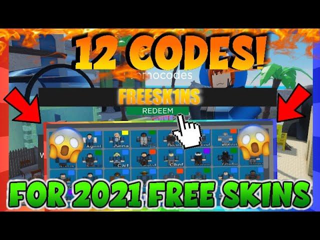 [ALL 12 NEW 2021 CODES FOR ARSENAL]ALL NEW WORKING ARSENAL CODES FOR ROBLOX IN 2021!ARSENAL CODES