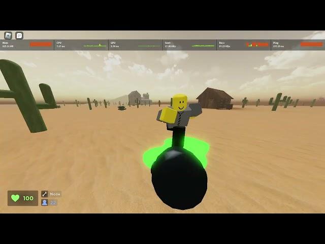 Cool trimp in Desert Bus | Roblox Evade