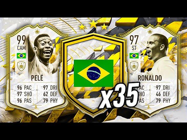 35x BRAZILIAN PRIME & MOMENTS PLAYER PICKS!  FIFA 22 Ultimate Team