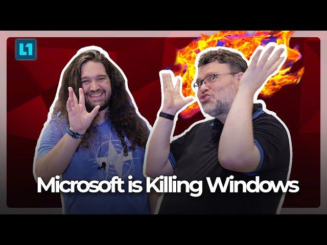 Microsoft Is KILLING Windows | ft. Steve @GamersNexus