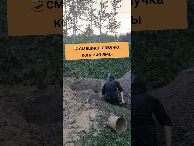 Юмор!Озвучка как двое копают огромную яму. #подпишись #приколы #юмор