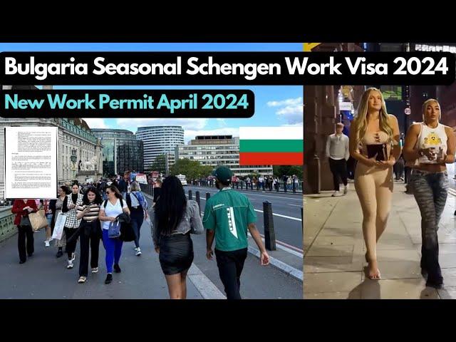 Bulgaria Work Permit 2024,Bulgaria Jobs,How To Apply Bulgaria Visa,Bulgaria Work Permit New Update,