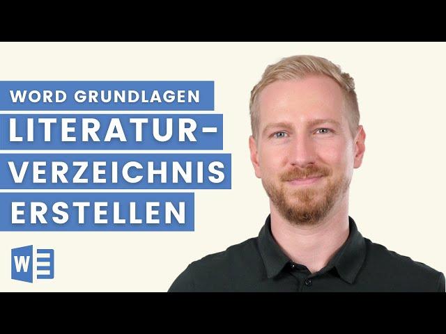 Literaturverzeichnis erstellen in Word | Richtig Zitieren mit Fußnoten und Quellenverzeichnis