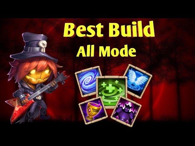 Pumpkin Duke | Best Build For All Mode Where He Needed | Evergreen Hero of Castle Clash