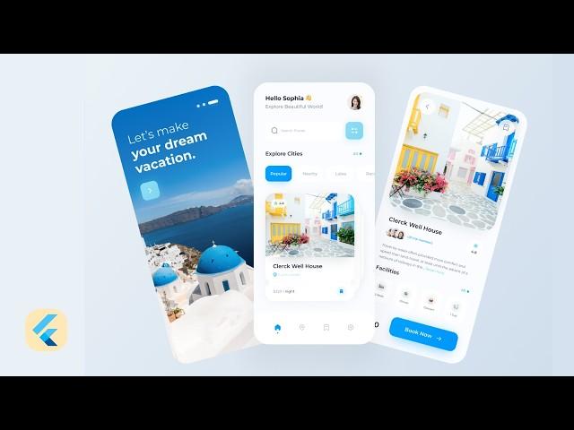 Flutter UI - Travel App