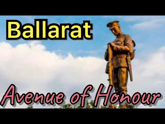 WWI Avenue of Honour - Ballarat Australia