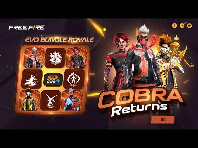 Finally Cobra Bundle Return  | Cobra Legendary Bundle Return Free Fire | Free Fire New Event