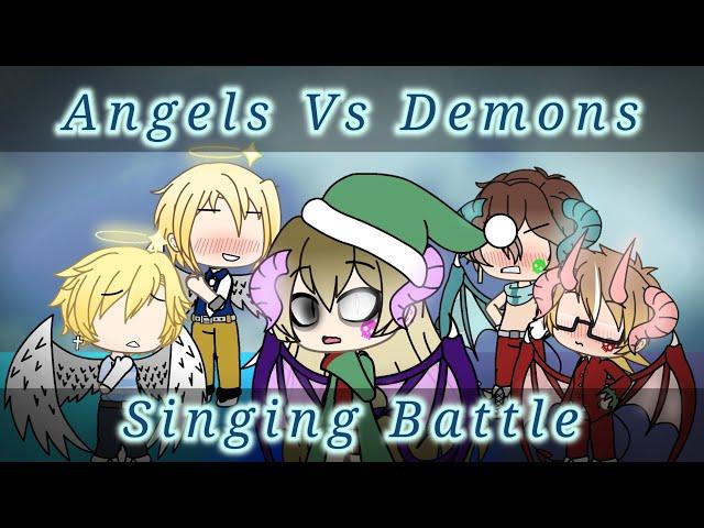 (Seizure warning) VANHEIL VS DAUNTING SINGING BATTLE!!! ANGELS VS DEMONS!!! (trigger warning) Part 1