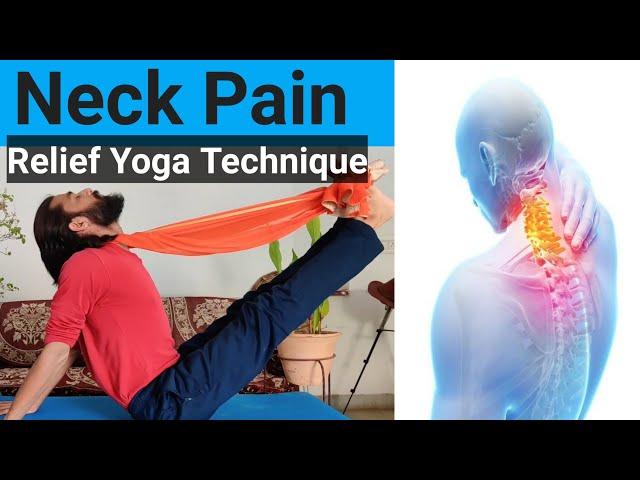 Neck pain Relief stretch yog therapy