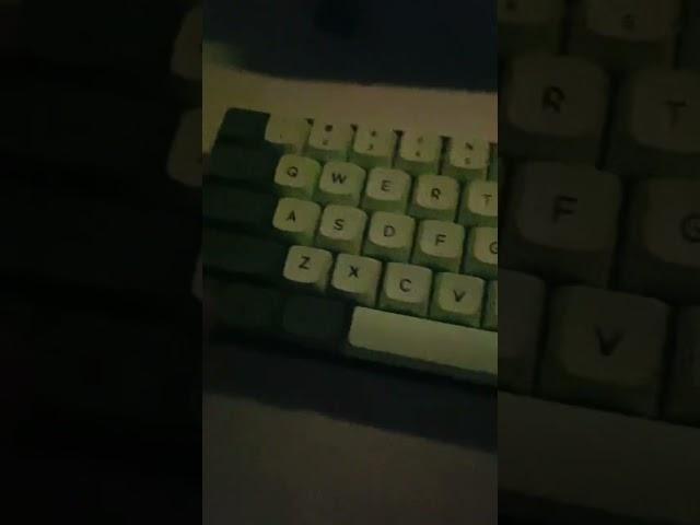 Кастом Dk61 gateron milky yellow lubed