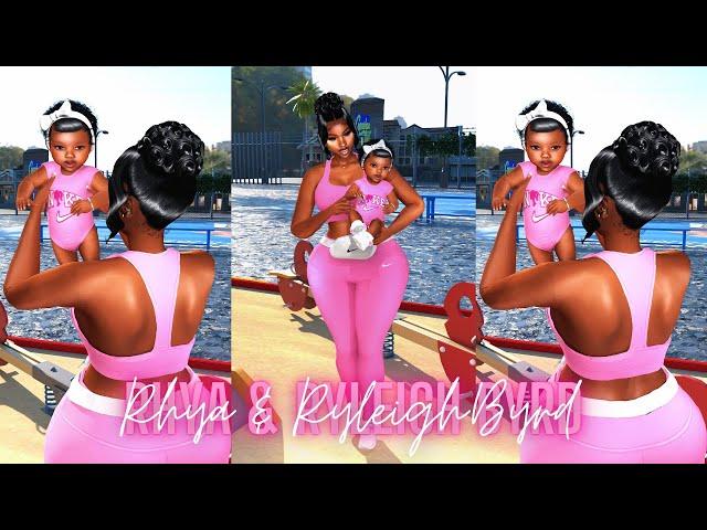 Sims 4 CAS | Rhya & Ryleigh Byrd | Sim Download | CC Folder