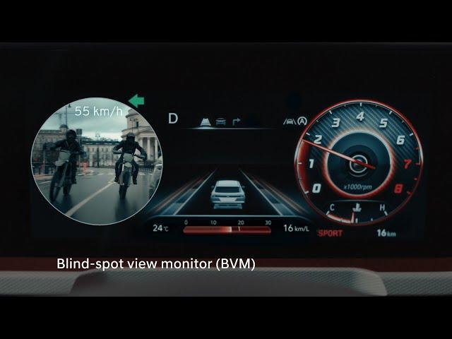 The new Hyundai CRETA | Blind-spot View Monitor (BVM)