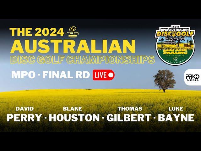 RPM Australian Disc Golf Championships 2024 • Final Round • MPO Lead